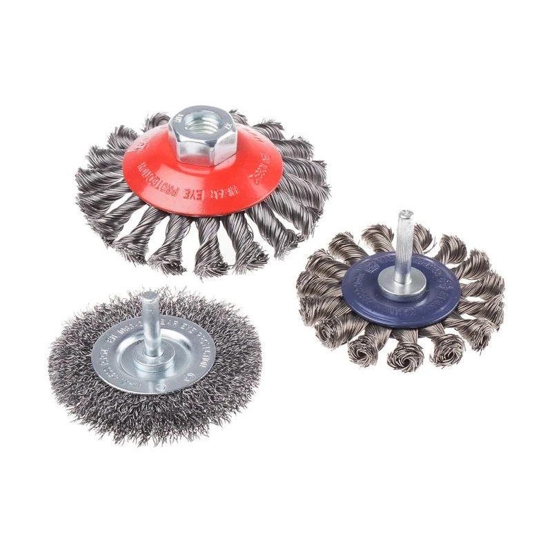 RS PRO Steel Twist Knot Crimped Abrasive Brush 75 mm Diameter 901-0609