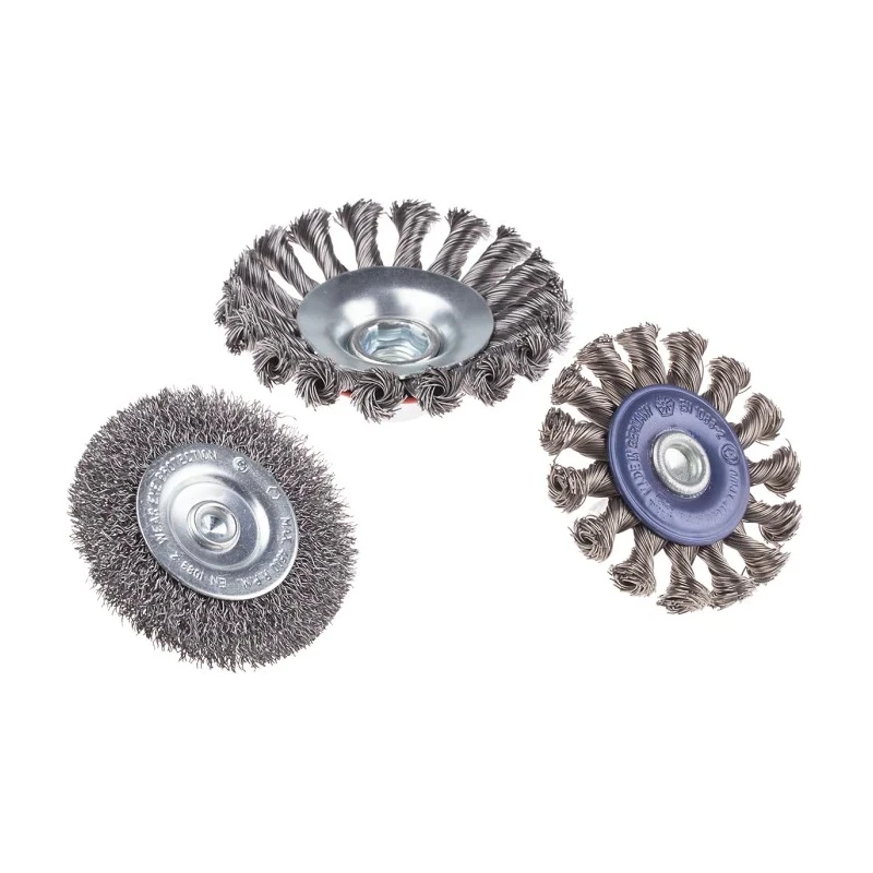 RS PRO Steel Twist Knot Crimped Abrasive Brush 75 mm Diameter 901-0609