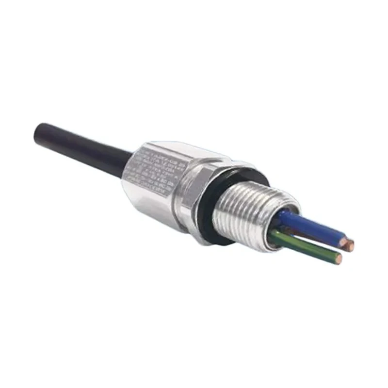 Moflash A2EX-QS Series Brass Nickel Plated Brass Cable Gland M20 Thread, 11 mm Min., 15 mm Max., IP68 IP66 A2EX-QS