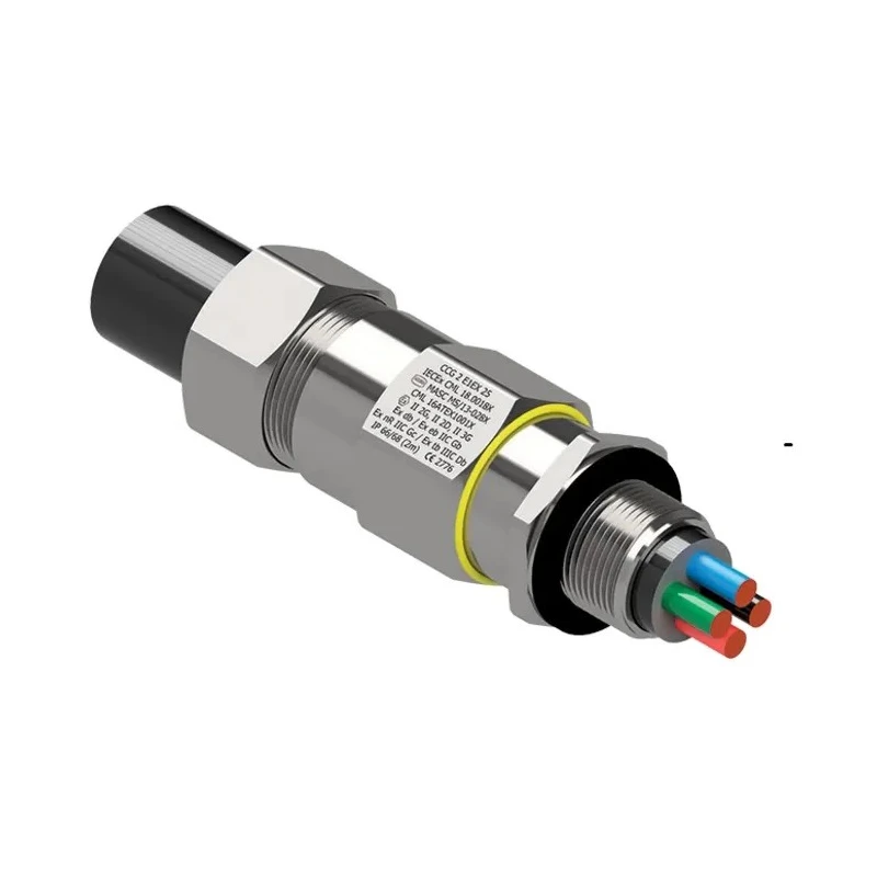 Moflash Brass Nickel Plated Brass Cable Gland M20 Thread Size 14.5-20.5 mm IP68 IP66 E1EX