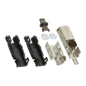 TE Connectivity Type II Cable Straight Mini I/O Connector Female 8 Way Shielded 1-2201864-1