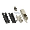 TE Connectivity Type II Cable Straight Mini I/O Connector Female 8 Way Shielded 1-2201864-1