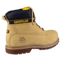 CAT Holton Honey Steel Toe Capped Men's Safety Boots Size UK 12, EU 47 Heat Resistant Rubber Sole P708215