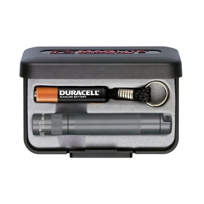 Maglite Grey LED Keyring Torch 37 Lumens, 81 mm SJ3A092