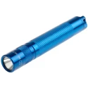Maglite Solitaire LED Keyring Torch Blue 37 Lumens, Spot and Flood Beam, Aircraft Aluminium 81mm SJ3A112