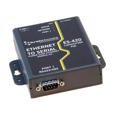 Brainboxes Signal Converter Ethernet 1 Channel 0-60°C Operating Temperature ES-420