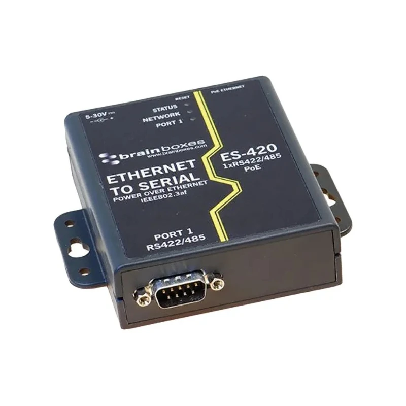 Brainboxes Signal Converter Ethernet 1 Channel 0-60°C Operating Temperature ES-420