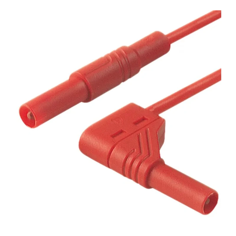 Hirschmann Test & Measurement Connector Test Lead 16A 1000V ac/dc Red 1m Lead Length 934182101