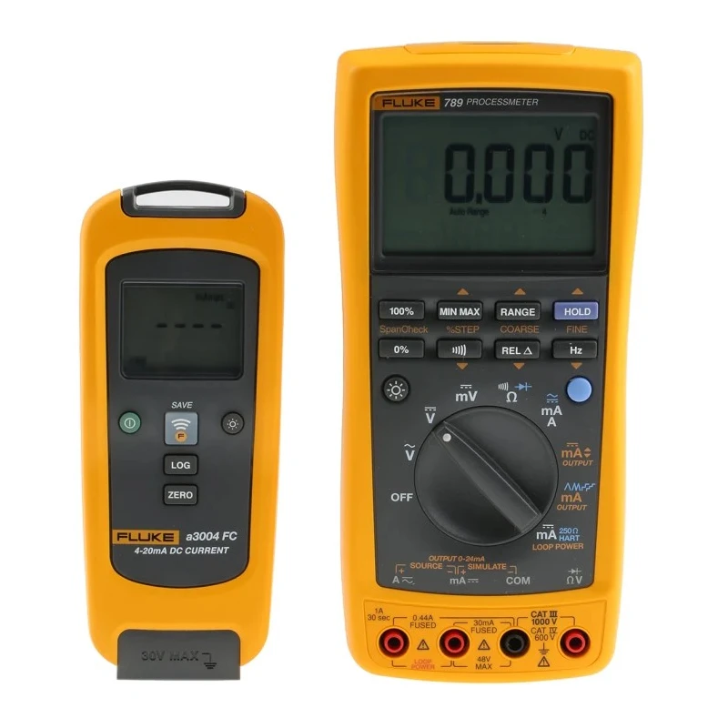 Fluke Multi-Function Calibrator 1kV Maximum Voltage, 1A Current, HART Port FLK-789FC-MA/KIT