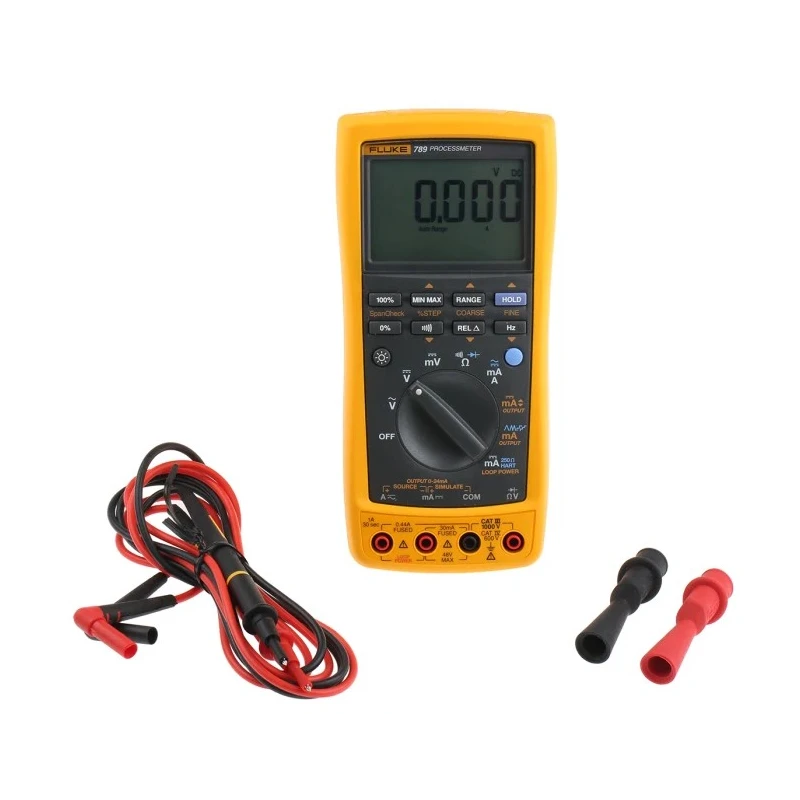 Fluke Multi-Function Calibrator 1kV Maximum Voltage, 1A Current, HART Port FLK-789FC-MA/KIT