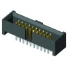 Samtec SHF Series Straight Through Hole PCB Header, 30 Contacts, 1.27 mm Pitch, 2 Row, Shrouded SHF-115-01-L-D-TH