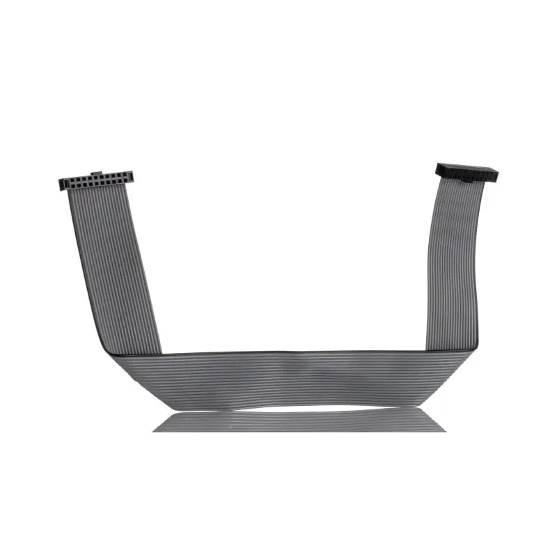 Samtec Flat Ribbon IDC Socket Cable Assembly 28 AWG 2.8 A Current Rating 250 mm Length TCSD-10-D-10.00-01-N