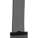 Samtec Flat Ribbon IDC Socket Cable Assembly 28 AWG 2.8 A Current Rating 250 mm Length TCSD-10-D-10.00-01-N