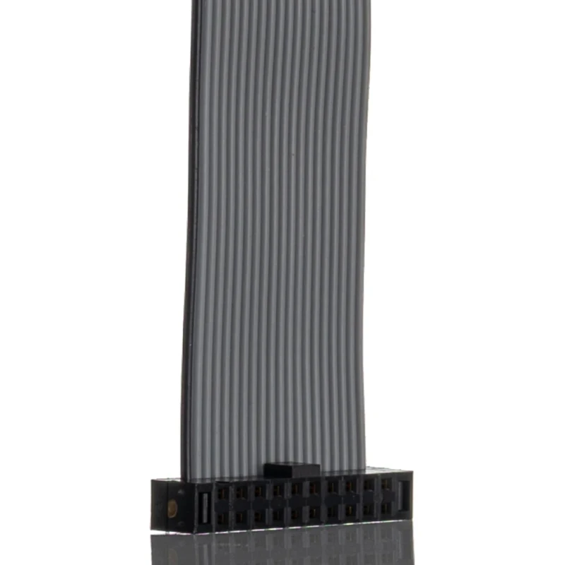 Samtec Flat Ribbon IDC Socket Cable Assembly 28 AWG 2.8 A Current Rating 250 mm Length TCSD-10-D-10.00-01-N