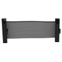 Samtec TCSD Series Flat Ribbon IDC Socket Cable Assembly 50mm Length Tiger Eye IDC to Tiger Eye IDC TCSD-10-D-02.00-01-N