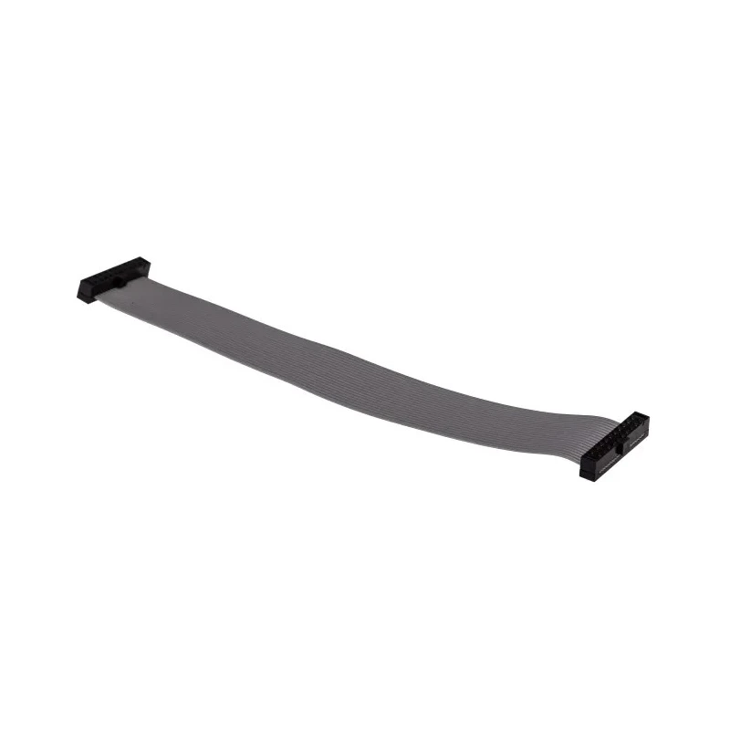 Samtec Flat Ribbon IDC Socket Cable Assembly, Grey PVC Jacket, 150 mm Length, TCSD-10-D-06.00-01-N
