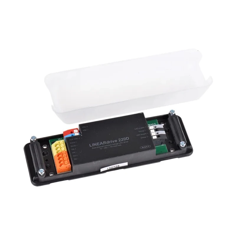 eldoLED 2 Output Constant Voltage LED Driver 12V, 24V, 200W, 8A, DALI Dimming LIN220D1