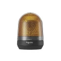 Schneider Electric Harmony XVR Series Amber Beacon 24V DC Flashing Rotating Base LED Bulb IP65 IP23 XVR3B05