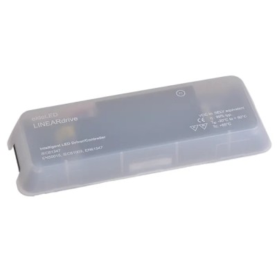 eldoLED 2 Output LED Driver, 12V / 24V, 200W, 8A DMX, Constant Voltage, Surface Mount LIN212D1