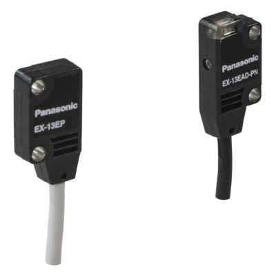 Panasonic Through Beam Photoelectric Sensor, Block Style, 150 mm Detection Range, PNP Output, IP67 Rated EX-11A-PN