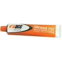 Acc Silicones Silcoset 151 White High-Temperature Silicone Sealant Liquid 75 ml Tube 740010635