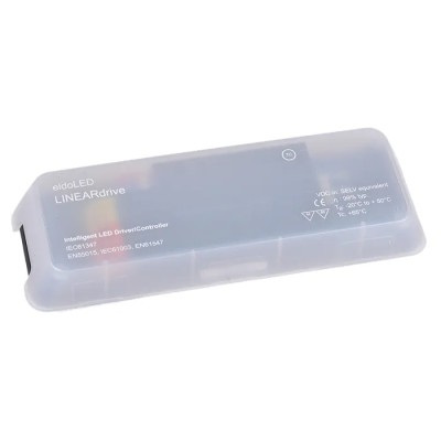 eldoLED 2 Output LED Driver, 12V, 24V, 200W, 8A DALI Constant Voltage LIN210D1