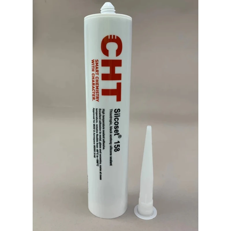 Acc Silicones Black Silicone Sealant Paste Cartridge 310 ml 740010655