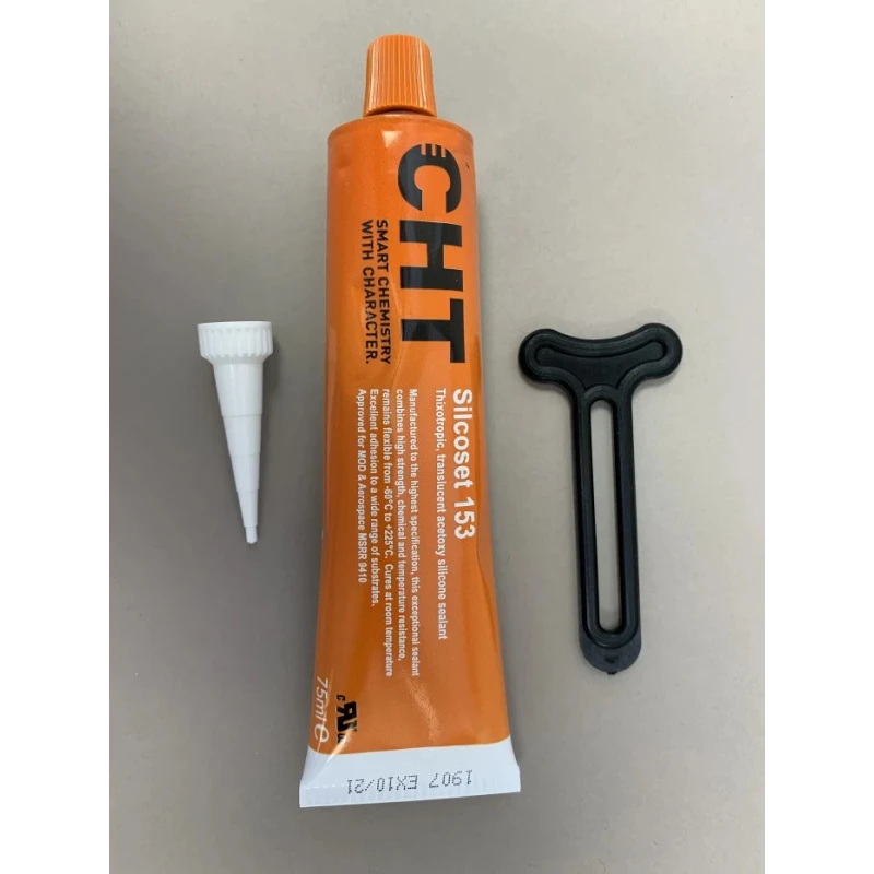 Acc Silicones Industrial Translucent Sealant Paste 75 ml Tube 740010660