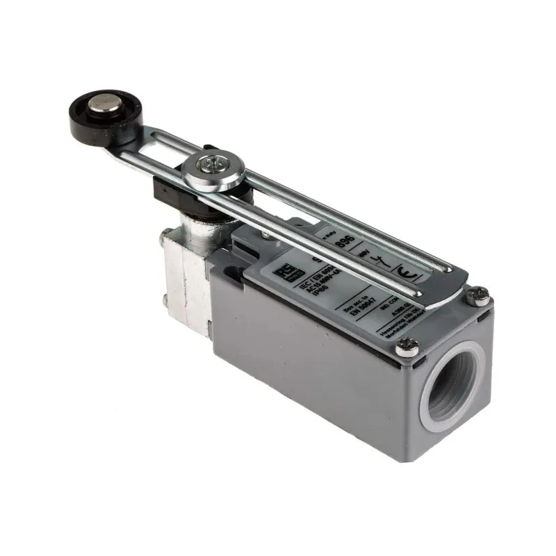 RS PRO Adjustable Roller Lever Limit Switch, 1 NO/1 NC Contact, Zinc Alloy Housing, 400 V AC, 10 A Electrical Current IP66