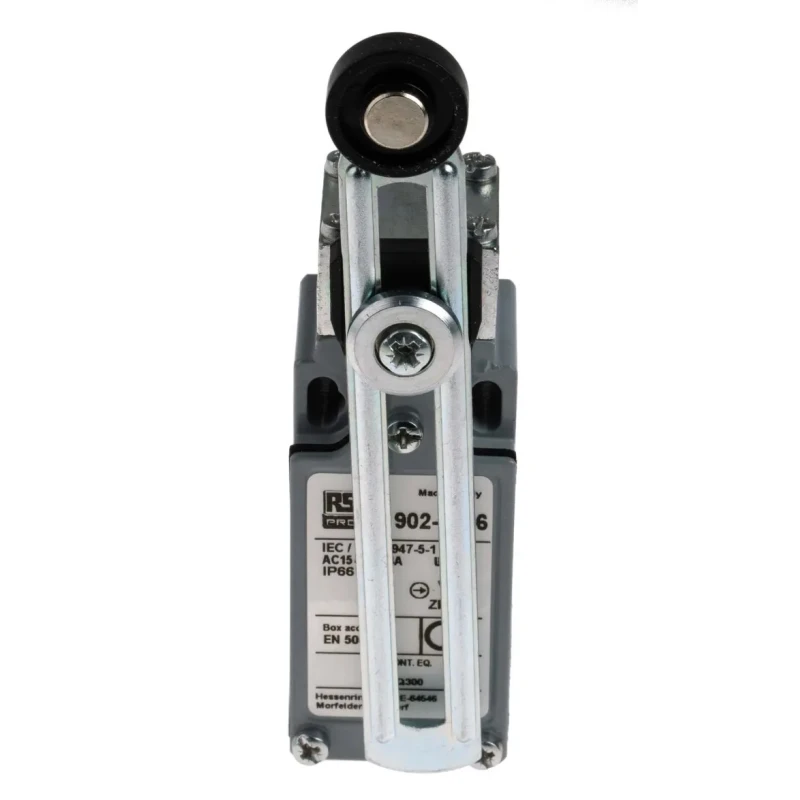 RS PRO Adjustable Roller Lever Limit Switch, 1 NO/1 NC Contact, Zinc Alloy Housing, 400 V AC, 10 A Electrical Current IP66
