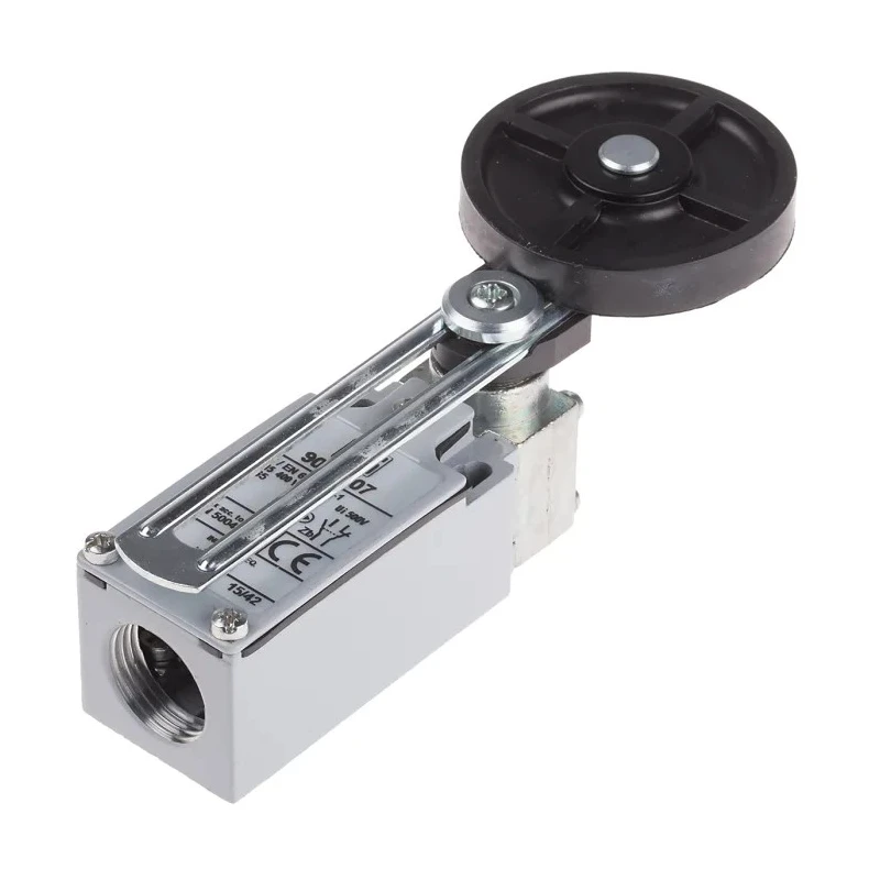 RS PRO Adjustable Roller Lever Limit Switch, 1 NO/1 NC, IP66 Zinc Alloy Housing, 400V AC, 10A IP66