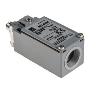 RS PRO Roller Plunger Limit Switch, 1 NO/1 NC, IP66 Zinc Alloy Housing, 400V AC, 10A IP66