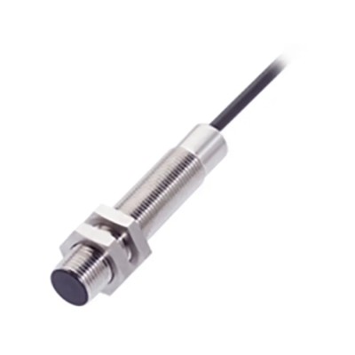 BALLUFF Threaded Barrel Capacitive Proximity Sensor M12 4 mm, M12 x 1 PNP 100mA 30V dc BCS M12B4I1-PSC40D-EP02