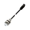 BALLUFF Threaded Barrel Capacitive Proximity Sensor M05 3 mm Detection, Flush Mount BCS M08T4C1-XXS30G-EP02-GZ01-002