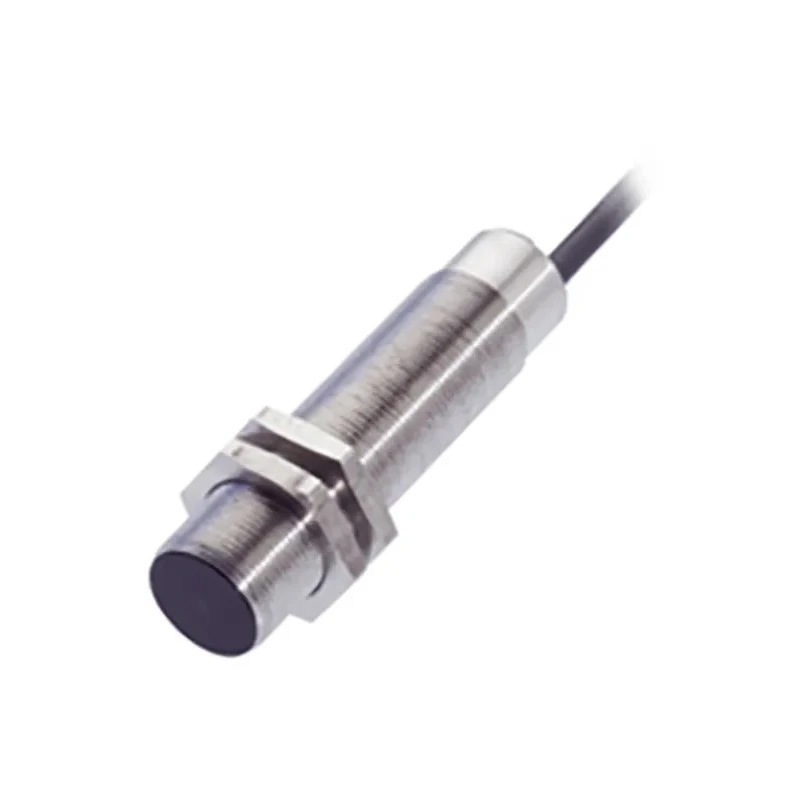 BALLUFF Threaded Barrel Capacitive Proximity Sensor M18 8 mm, Stainless Steel 30V 100mA PNP Output BCS M18B4N1-PSC80D-EP02