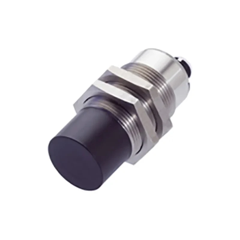 BALLUFF Threaded Barrel Capacitive Proximity Sensor M30 25 mm, M30 x 1.5 PNP 100mA 30V dc BCS M30B4E2-PSC25H-S04K