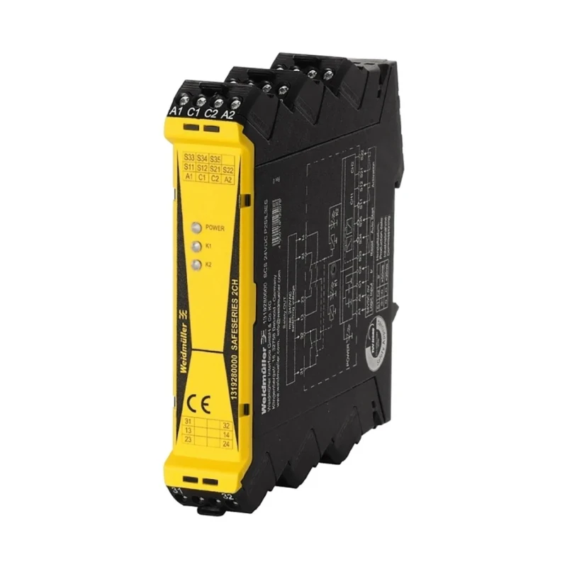 Weidmüller SCS 24V dc Safety Relay 2 NC Safety Contacts 6A IP20 1319280000