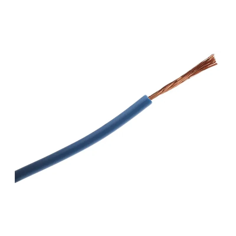 RS PRO Blue 4 mm² Hook Up Wire, 12 AWG, 50/0.3 mm Strands, 100 m, Polyvinyl Chloride, Flame Retardant, 750 V 902-8420
