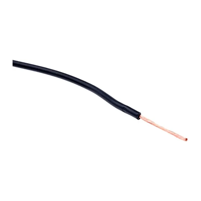 RS PRO Black 4 mm² Hook Up Wire, 12 AWG, 50 x 0.3 mm Strands, 100 m Length, PVC Jacket, Flame Retardant, 750 V 902-8426