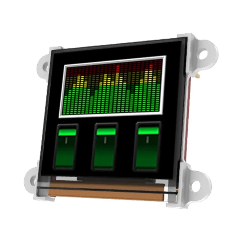 4D Systems 1.5 in Passive Matrix White OLED Display Starter Kit Serial Interface SK-128G2