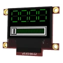 4D Systems 0.96 in Passive Matrix White OLED Display Starter Kit 96 x 64 Pixel Matrix Serial SK-96G2