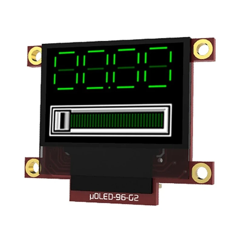 4D Systems 0.96 in Passive Matrix White OLED Display Starter Kit 96 x 64 Pixel Matrix Serial SK-96G2