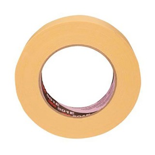 3M Beige Scotch Masking Tape 48mm x 50m Rubber Adhesive Paper Backing High-Temperature Resistant 501E48