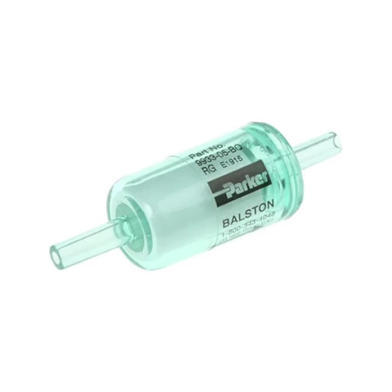 Parker Nylon Disposable In-Line Filter 1/4 in Connection 8.62 bar Max Pressure 110°C Max Temperature 9933-05-CQ