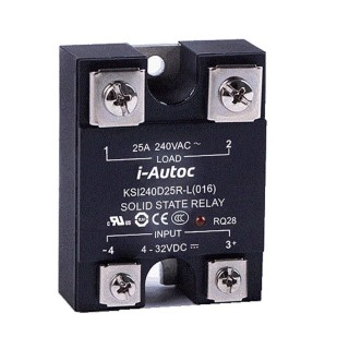 i-Autoc KSI Series Solid State Relay Panel Mount 10A Load 280V AC Load 280V AC Control KSI240A10-L