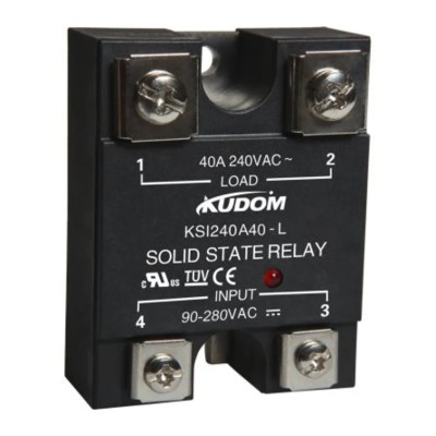 i-Autoc KSI Series Solid State Relay Panel Mount 40A Load 280V ac Load 280V ac Control KSI240A40-L