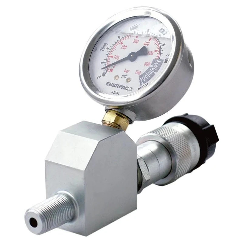 Enerpac Mounting Block for Use With Pressure Gauge 700 Bar Pressure Rated GA45GC
