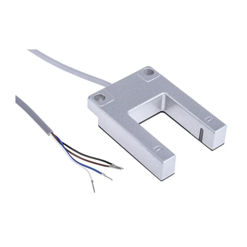 RS PRO Fork Style Through Beam Photoelectric Sensor 30 mm Detection Range PNP NO Output IP67 30V 15mA 1ms Response 903-3933
