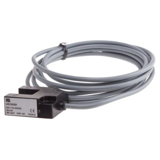 RS PRO Through Beam Photoelectric Sensor Fork Style, 15 mm Detection Range, PNP NC Output, IP64 Protection, Model 903-3958