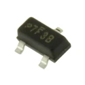 Vishay Schottky Diode 30 V 200 mA Surface Mount 3-Pin SOT-23 BAT54C-G3-08